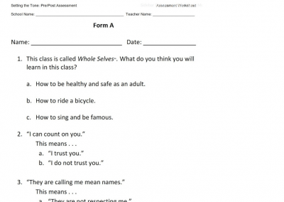 Assessment for Readers